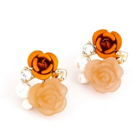 Rose Stud Earrings